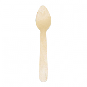 CUILLÈRES À CAFÉ  11 CM NATUREL BOIS (100 UNITÉ) - Garcia de Pou
