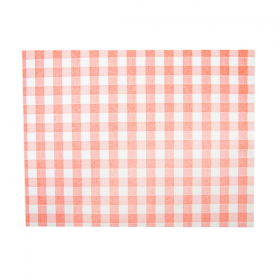 SETS DE TABLE "LIKE LINEN - VICHY" 70 G/M2 30x40 CM ROUGE SPUNLACE (800 UNITÉ) - Garcia de Pou