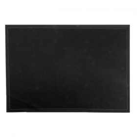 SETS DE TABLE "COOL-COTTON" 140 G/M2 45x32 CM NOIR COTON (100 UNITÉ)
