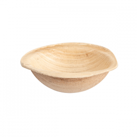 RÉCIPIENTS DEMI SPHÈRE "ARECA"  Ø 6x2 CM NATUREL ARECA (500 UNITÉ) - Garcia de Pou