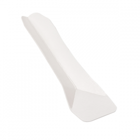 PETITES CUILLÈRES POUR GLACES "PAPER SPOON" 590 G/M2 9,4 CM BLANC CARTON (450 UNITÉ) - Garcia de Pou