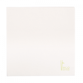 SERVIETTES "ECO-BAMBOO" 70 G/M2 45x45 CM BLANC BAMBOU (600 UNITÉ) - Garcia de Pou