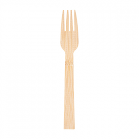 FOURCHETTES  17 CM NATUREL BAMBOU (100 UNITÉ) - Garcia de Pou