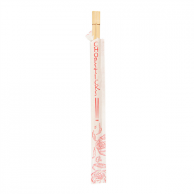 BAGUETTES CHINOISES EN SACHET  24 CM NATUREL BAMBOU (100 UNITÉ) - Garcia de Pou