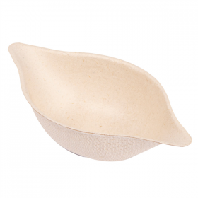 RÉCIPIENT "CITRON" "BIONIC"  11x5,2x3 CM NATUREL BAGASSE (1000 UNITÉ) - Garcia de Pou