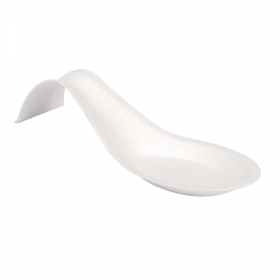 RÉCIPIENT À CUILLÈRE "BIONIC"  10,1x2,7x2,6 CM BLANC BAGASSE (1000 UNITÉ) - Garcia de Pou