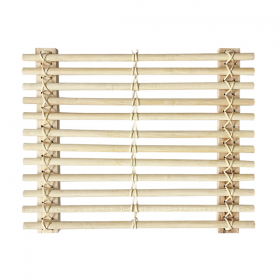 TAPIS DE TABLE DE PRÉSENTATION  32,5x26,5 CM NATUREL BAMBOU (10 UNITÉ) - Garcia de Pou