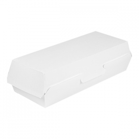 BOÎTES "PANINI" "THEPACK" 230 G/M2 26,5x12,2x7 CM BLANC CARTON ONDULÉ NANO-MICRO (300 UNITÉ) - Garcia de Pou