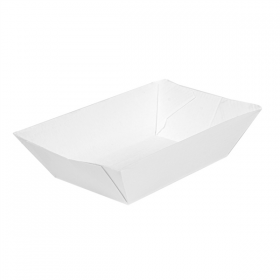 BARQUETTES "THEPACK" 120 G 230 G/M2 7,4x4,8x3,3 CM BLANC CARTON ONDULÉ NANO-MICRO (2400 UNITÉ) - Garcia de Pou
