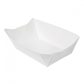 BARQUETTES "THEPACK" 960 G 230 G/M2 10,6x7,2x5,2 CM BLANC CARTON ONDULÉ NANO-MICRO (1200 UNITÉ) - Garcia de Pou