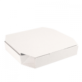 BOÎTES OCTOGONAL "THEPACK" 330 G/M2 26x26x3,8 CM BLANC CARTON ONDULÉ MICROCANAL (100 UNITÉ) - Garcia de Pou