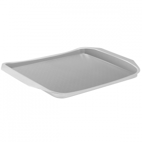 PLATEAU DE SERVICE L "ARTINOX"  35,6x24,4x2,4 CM ARGENTE INOX (12 UNITÉ) - Garcia de Pou