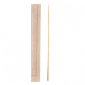 CURE-DENTS ENVELOPPÉS KRAFT 6,5 CM NATUREL BOIS (1000 PIECES) 
