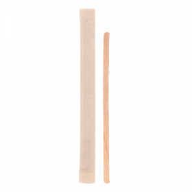 AGITATEURS À CAFÉ SOUS SACHET KRAFT  0,5x11,4x0,15 CM NATUREL BOIS (1000 UNITÉ) - Garcia de Pou