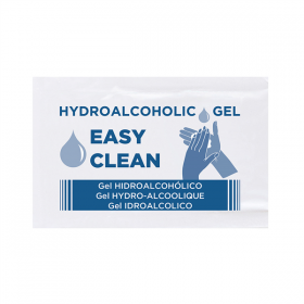 GEL HYDROALCOOLIQUE "EASY CLEAN" 2,5 ML 4,5x7 CM (250 UNITÉ) - Garcia de Pou