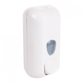 DISTRIBUTEUR DE SAVON 550 ML 22,8x9x10,2 CM BLANC ABS (1 UNITÉ) - Garcia de Pou