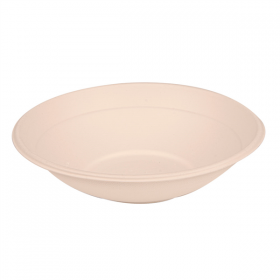 BOLS "BIONIC" 700 ML Ø 19,6x4,8 CM NATUREL BAGASSE (400 UNITÉ) - Garcia de Pou
