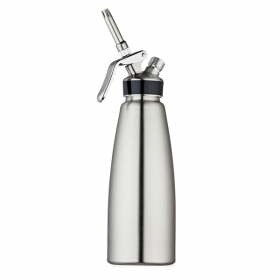 SIPHON CRÈME CHANTILLY 1 L Ø 9,5x26,5 CM ARGENTE INOX (1 UNITÉ) - Garcia de Pou