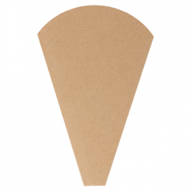 CÔNES CRÊPES "THEPACK" 220 G/M2 12x2,5x19 CM NATUREL CARTON ONDULÉ NANO-MICRO (2000 UNITÉ) - Garcia de Pou