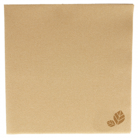 SERVIETTES P. 1/4  55 G/M2 40x40 CM NATUREL AIRLAID (700 UNITÉ) - Garcia de Pou