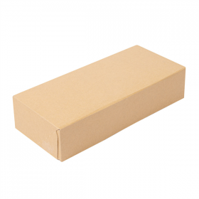 RÉCIPIENTS SUSHI "THEPACK" 220 G/M2 19,7x9x4,5 CM MARRON CARTON ONDULÉ NANO-MICRO (400 UNITÉ) - Garcia de Pou