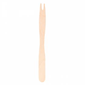 FOURCHETTES À FRUITS  14 CM NATUREL BOIS (100 UNITÉ) - Garcia de Pou