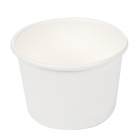 PETITS POTS 30 ML (1 oz) 210 + 18 PE G/M2 Ø6,15/5x4 CM BLANC CARTON (1000 UNITÉ) - Garcia de Pou