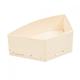 MINI RÉCIPIENTS POUR MISE EN BOUCHE  10,5x6,2x3,5 CM NATUREL BOIS (200 UNITÉ) - Garcia de Pou