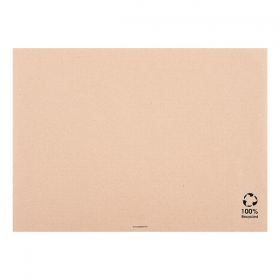 SETS DE TABLE POUR PLATEAUX "SELF-SERVICE" 48 G/M2 25x31 CM NATUREL PAPIER RECYCLÉ (2000 UNITÉ) - Garcia de Pou