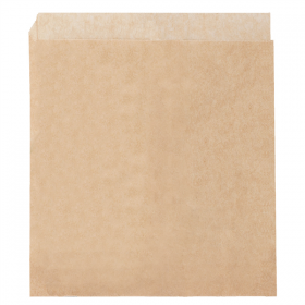 PAPIER INGRAISSABLES OUVERT 2 CÔTÉS "GRILL"GO" 38 GR/M2 16x16,5 CM NATUREL KRAFT (500 UNITÉ) - Garcia de Pou