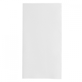 SERVIETTES P. 1/8  55 G/M2 50x50 CM BLANC AIRLAID (400 UNITÉ) - Garcia de Pou