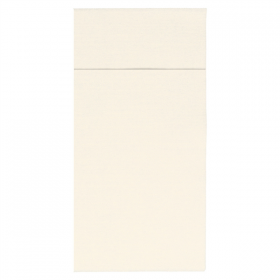 SERVIETTES P. 1/8 "LIKE LINEN" 70 G/M2 50x50 CM CREME SPUNLACE (400 UNITÉ) - Garcia de Pou