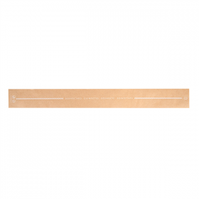 BANDE SANITAIRE DEGRADABLE "WC"  48 G/M2 62x6,5 CM NATUREL KRAFT (1000 UNITÉ) - Garcia de Pou