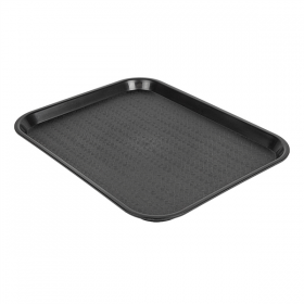 PLATEAU FAST FOOD  35,5x45,3 CM NOIR PP (1 UNITÉ) - Garcia de Pou