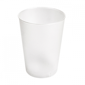 VERRES RÉUTILISABLES 100 ML Ø 5,4/4x7,7 CM TRANSPARENT PP (1400 UNITÉ) - Garcia de Pou