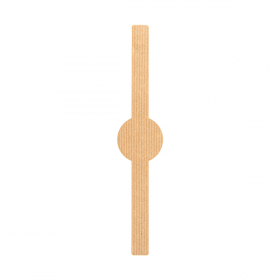 BAGUE AUTOCOLLANTE  4x20 CM NATUREL KRAFT (250 UNITÉ) - Garcia de Pou