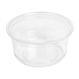 POTS TRAITEUR 375 ML Ø11,7x6 CM TRANSPARENT RPET (576 UNITÉ) - Garcia de Pou