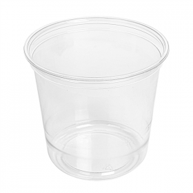 POTS TRAITEUR 750 ML Ø11,7x10,8 CM TRANSPARENT RPET (576 UNITÉ) - Garcia de Pou