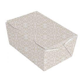 BOÎTES BALLOTÍN "THEPACK DECO" 250 G 230 G/M2 11,5x7,5x5 CM BLANC CARTON ONDULÉ NANO-MICRO (100 UNITÉ) - Garcia de Pou