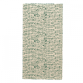 SERVIETTES ECOLABEL P. 1/8 "DOUBLE POINT - DAKAR" 19 G/M2 40x40 CM NATUREL OUATE RECYCLÉE (1200 UNITÉ) - Garcia de Pou