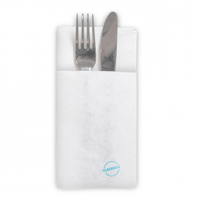 SERVIETTES KANGOUROU FLUSHABLES  50 G/M2 40x40 CM BLANC AIRLAID (700 UNITÉ) - Garcia de Pou