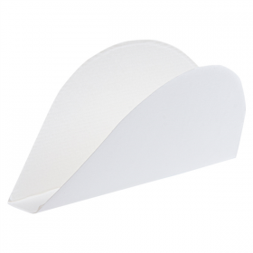 RÉCIPIENTS POUR TACOS "THEPACK" 220 G/M2 15x2x7 CM BLANC CARTON ONDULÉ NANO-MICRO (1200 UNITÉ) - Garcia de Pou