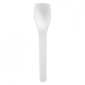 PETITES CUILLÈRES À GLACES  10 CM BLANC CPLA (2000 UNITÉ) - Garcia de Pou