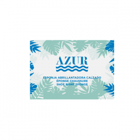 ÉPONGES CHAUSSURES EN SACHET BLANC "AZUR"  5,5x3,5x2,2 CM NOIR (250 UNITÉ) - Garcia de Pou