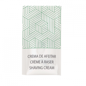 SACHETS CRÈME À RASER "THERAPY" 5 ML 8x4,5 CM BLANC CELLULOSE (2000 UNITÉ) - Garcia de Pou