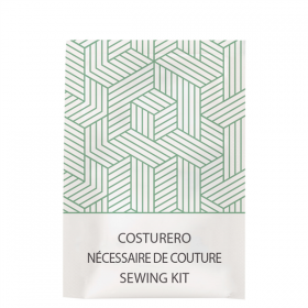 KIT DE COUTURE EN SACHET BLANC "THERAPY"  6X10,5 CM (250 UNITÉ) - Garcia de Pou