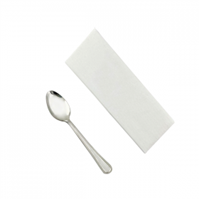 CUILLÈRES  13,5 CM ARGENTE INOX (100 UNITÉ)