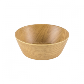 BOLS "ASAMI WARE" 1300 ML Ø 20,5x7,5 CM COMPARAISON BOIS MÉLAMINE (4 UNITÉ)