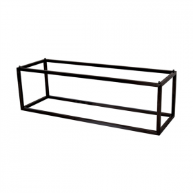 PRÉSENTOIR BUFFET POUR PLATEAUX 263.51/263.55 "ASAMI WARE"  53x16,2x16 CM NOIR METAL (1 UNITÉ)