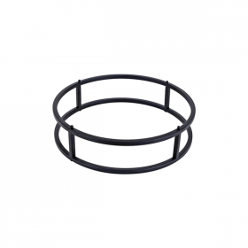 PRÉSENTOIR BUFFET POUR PLATEAUX 263.54/263.58 "ASAMI WARE"  Ø 31,9x8 NOIR METAL (1 UNITÉ)